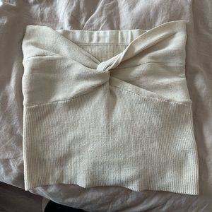 Sweater tube top